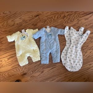 Baby Sleep Suit and Sack Bundle